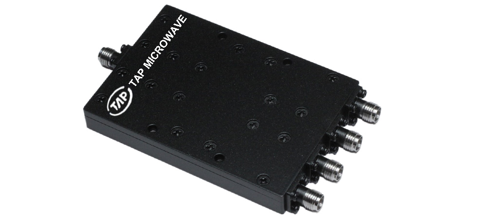 TPD20180A4C 2-18GHz 4 way power divider