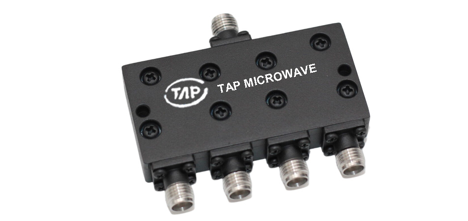 TPD7090A4 7-9GHz 4 way power divider